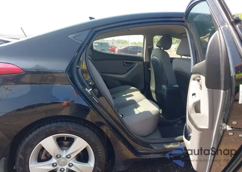 2013 Hyundai Elantra Gls из США, поврежденный, VIN KMHDH4AE2DU927216